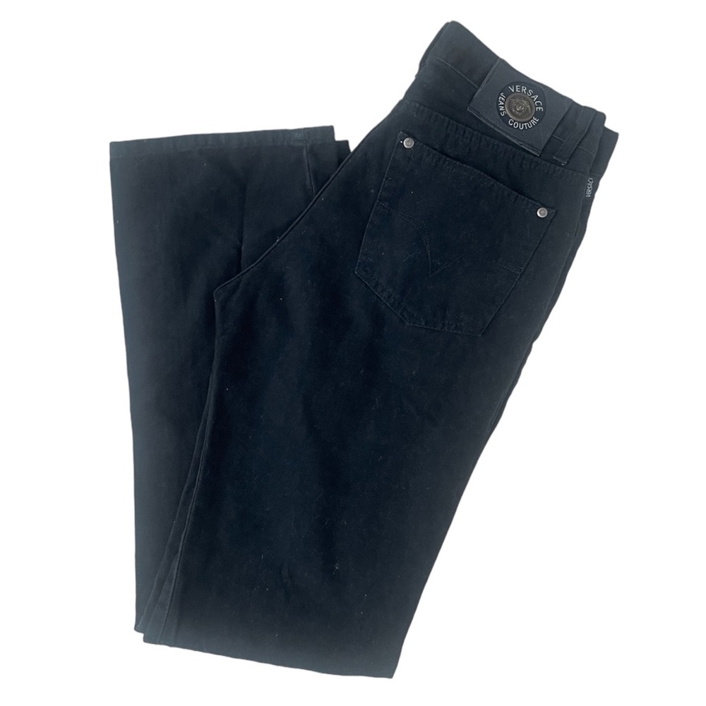 Authentic VTG Black Versace Jeans Couture Black Jeans